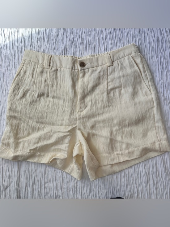 a new day Pants - A New Day Cream Ivory Tailored Shorts Size 14 NWT High‎ Rise Summer